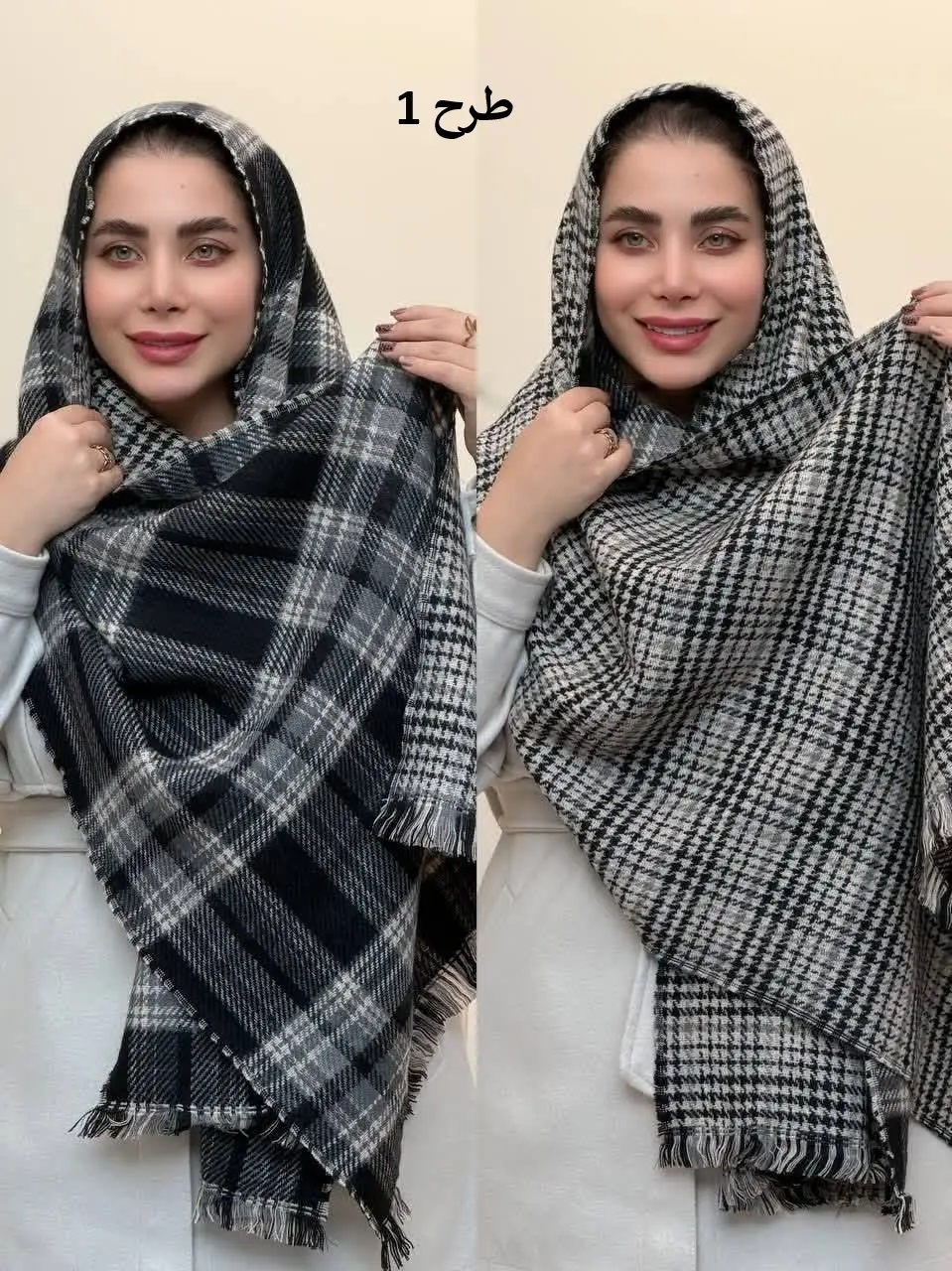 3737-شال پاییزه قاصدک